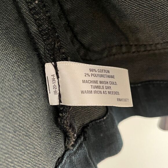 I Heart Ronson Black Denim Utility Belt Tie Jacket | Size XS - Picture 7 of 9